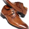 Men’s Business Casual Dress Oxfords Formal Lace-Up Shoes for Office